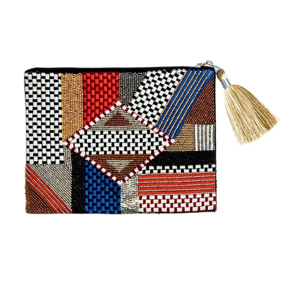 Gretchen Scott Beaded Clutch NWT